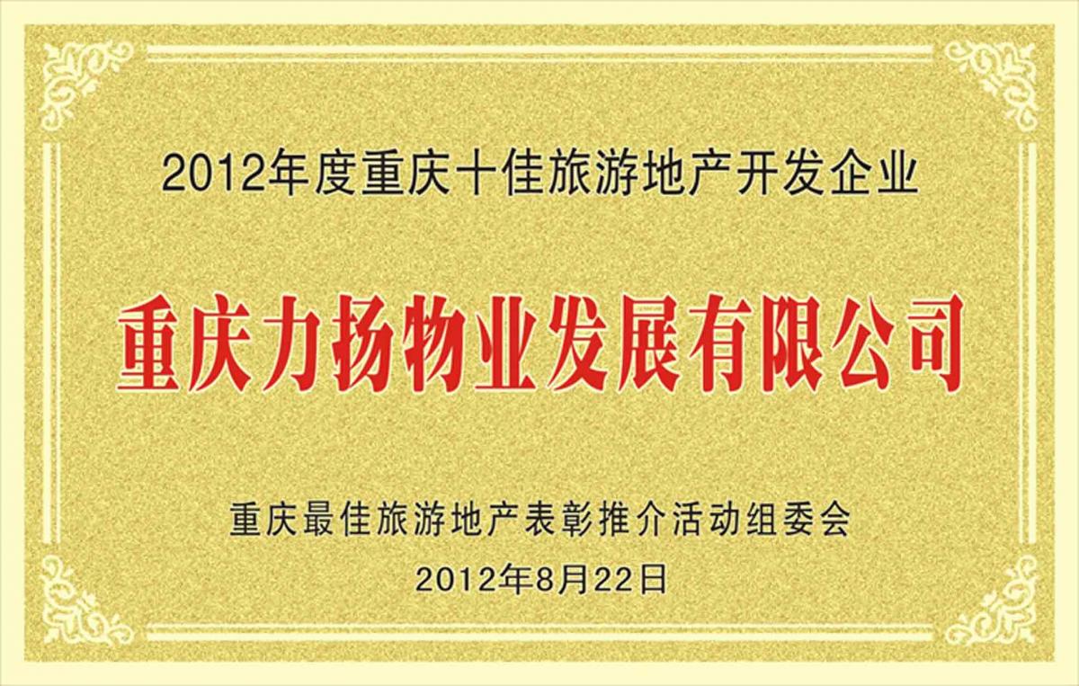 十佳开发企业 